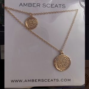 Amber Sceats double necklace